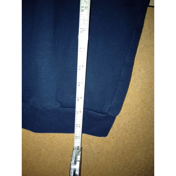 Adidas Samba Style Medium Youth 11-12 Dark Blue 3 Stripes Track Jacket CE 1086 - Picture 12 of 12